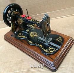1879 Antique Singer 12k Fiddle base Hand Crank Sewing Machine
