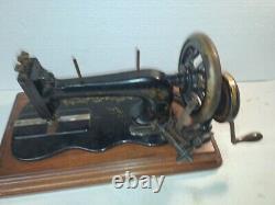 1882 Singer 12 K Floral decal sewing machine for restoration