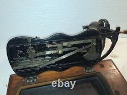 1882 Singer 12 K Floral decal sewing machine for restoration