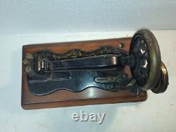 1882 Singer 12 K Floral decal sewing machine for restoration