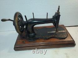 1882 Singer 12 K Floral decal sewing machine for restoration