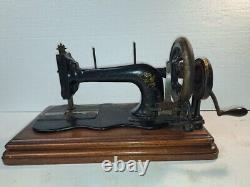 1882 Singer 12 K Floral decal sewing machine for restoration