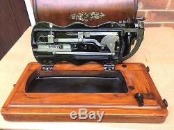 1884 Antique Singer 12k Fiddle base Hand Crank Sewing Machine