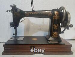 1898 Wheeler & Wilson D 9 Singer Sewing Machine