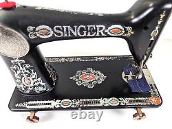 1900 Singer AA173468 Sewing Machine Working