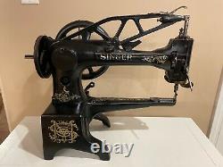 1900 Singer Industrial Leather Cobblers Sewing Machine 29k2 Boot Patcher