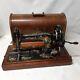 1902 Singer 48k Sewing Machine With Wooden Lid