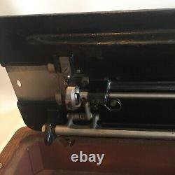 1910 Singer Sewing Machine Model 115 with Bentwood Case