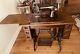 1910 Singer Treadle Sewing Machine 6 Drawer Cabinet Ornate