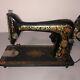 1918 Antique Singer Model 66 Red Eye Sewing Machine Works Great