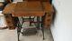 1920s No 66 Singer Sewing Machine In Ornate Cabinet In Excellent Conditionp