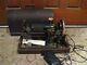 1921 Singer Sewing Machine Brentwood Case With Foot Pedal