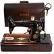 1922 Singer Sewing Machine 99k Knee Control Serial Y719220 Withbentwood Case/keys