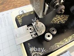 1923 Singer 99K Sewing Machine Heavy Duty All Steel 3/4 Size withCase SERVICED