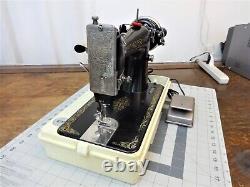 1923 Singer 99K Sewing Machine Heavy Duty All Steel 3/4 Size withCase SERVICED