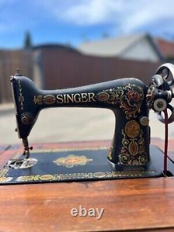 1924 singer sewing machine table