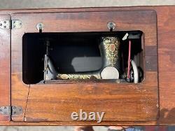 1924 singer sewing machine table