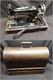 1926 Singer Portable Sewing Machine In Bentwood Case Withknee Controlworks Good