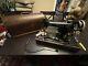 1926 Singer Model 99 Sewing Machine Withknee Bar Accessories Bentwood Box! Working