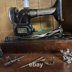 1926 antique sewing machine complete with original user manual and extras