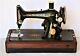 1927 Singer Sewing Machine No. 99-13, Knee Control, Light, Bentwood Case Withkey