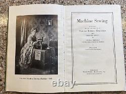 1928 Antique Singer Sewing Machine hardback book Rare Find Home Economics