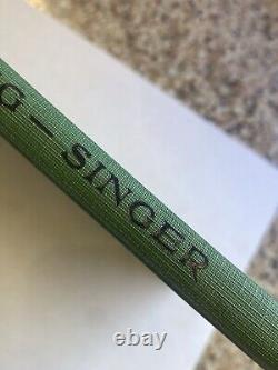 1928 Antique Singer Sewing Machine hardback book Rare Find Home Economics