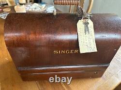 1928 SINGER 99-13, was made at the Singer Elizabethport, New Jersey, USA factory