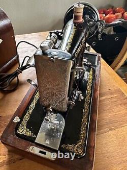 1928 SINGER 99-13, was made at the Singer Elizabethport, New Jersey, USA factory