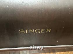 1928 Singer Sewing Machine- Compact Home Model- Excellent Working Condition