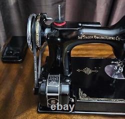 1936 Singer Featherweight 221 Sewing Machine withCase & Accessories, LOCAL PICKUP