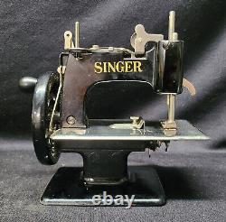 1951 Singer 20-10 Centennial Child's Sewing Machine with Accessories, Original Box