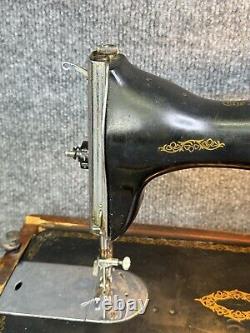 1952 Singer Model 15-91 Portable Sewing Machine with Pedal Fully Functional