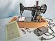 1955 Singer 99 Sewing Machine Heavy Duty -excellent Condition-fully Servcd