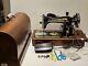 1973 Singer Sphinx Treadle Sewing Machine, Extraordinary Condition Works