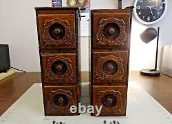 6 Ornate Drawers and Frames from 1924 Singer Treadle Sewing Machine Cabinet