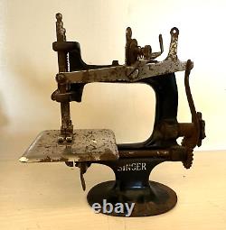 6 Vintage Antique Toy Sewing Machine German, Singer, Ross, Mistress, Sew Master