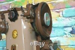 60's Vintage Singer 306K heavy duty Antique sewing machine + Pedal WORKING WELL