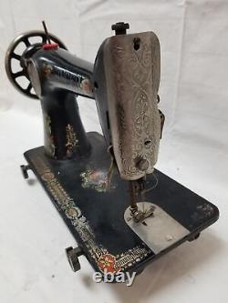 ANTIQUE 1910 Singer Sewing Machine Mechanical Only Works