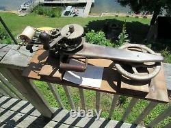 ANTIQUE ORIGINAL c1855 SINGER MODEL 35 1 CARPET STITCHER SEWING MACHINE