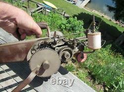 ANTIQUE ORIGINAL c1855 SINGER MODEL 35 1 CARPET STITCHER SEWING MACHINE