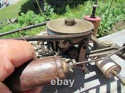 ANTIQUE ORIGINAL c1855 SINGER MODEL 35 1 CARPET STITCHER SEWING MACHINE