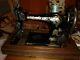 Antique Singer 28 Or 28k Sewing Machine 1897 Victorian Decals Working