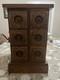 Antique Singer Sewing Machine 6 Drawer Tiger Oak Spool Sewing Cabinet