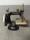 Almost Antique Singer 1928 Model No 20. Cast Iron Child's Sewing Machine, As Is