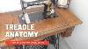 Anatomy Of A Singer Treadle Sewing Machine Naming The Parts Vintage Sewingmachine Design