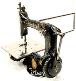 Antigua maquina de coser SINGER 24-7 Antique rare sewing machine 1910
