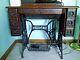 Antinque Singer Sewing Machine + Table