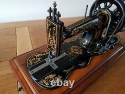 Antique 1887 Singer 12k Sewing Machine Fiddle Base