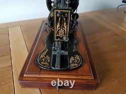 Antique 1887 Singer 12k Sewing Machine Fiddle Base